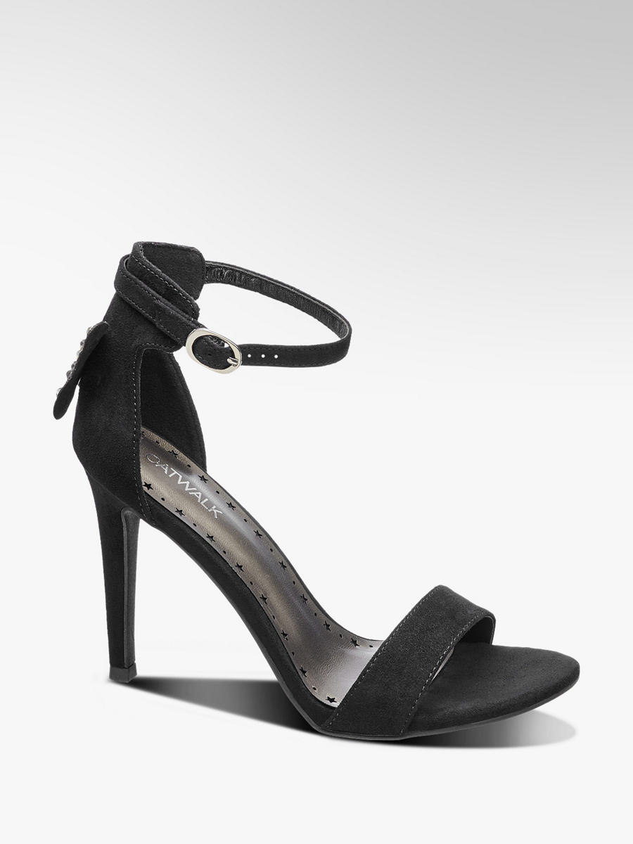 Sandalette Deichmann In Catwalk Von Schwarz 4jR5AL